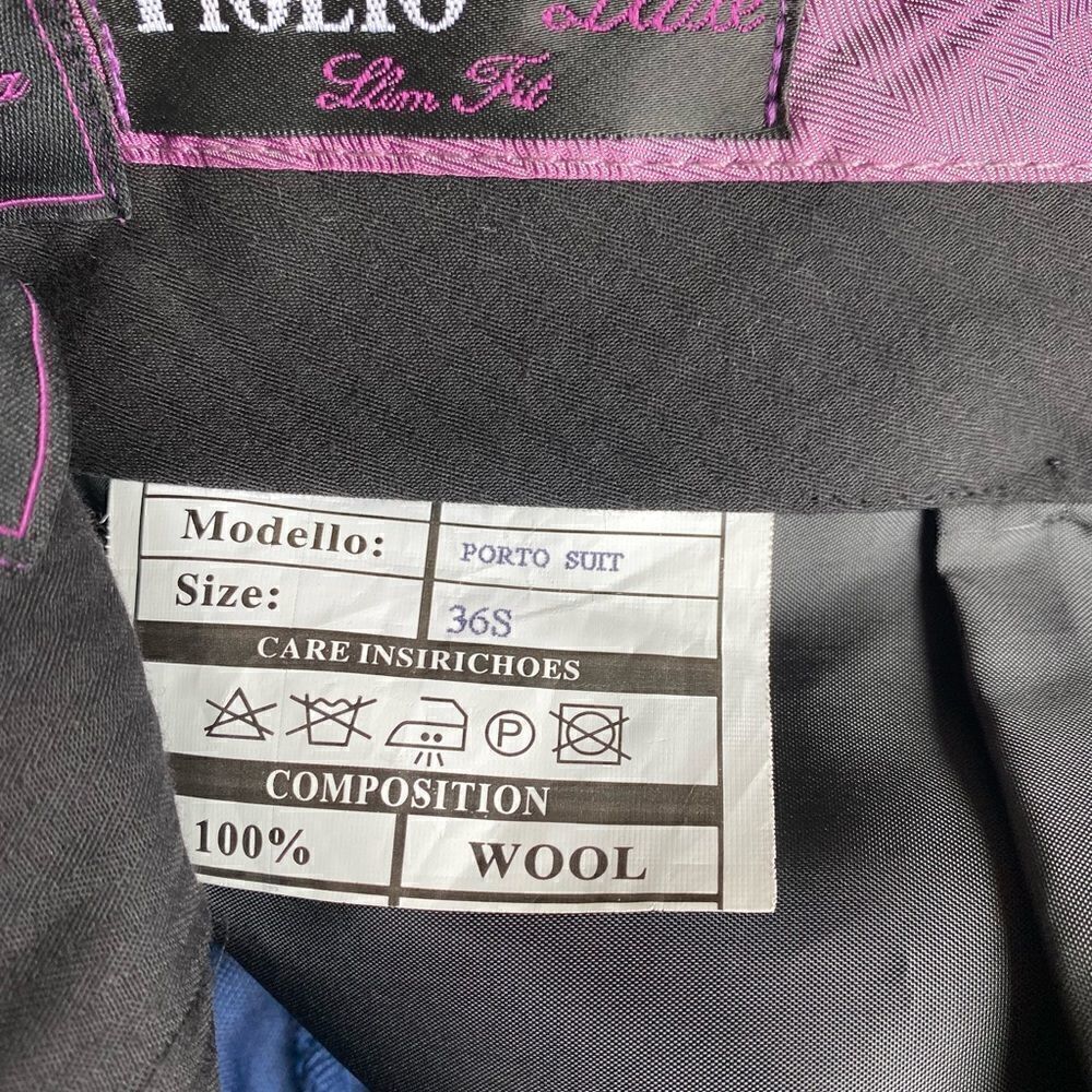 Tiglio Italian Wool Men’s Dress Pants 36 S NWOT - Picture 8 of 9